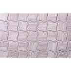Beige 12 in. x 12 in. Polished Marble Mosaic Tile (5.00 sq. ft./Case)