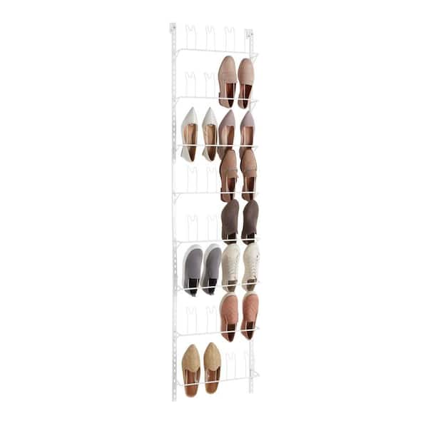 Brilliant Feet G005 - Heavy Duty 18 Pocket Hanging Shoe Organiser 18 Pairs  of Shoes - for Wardrobe