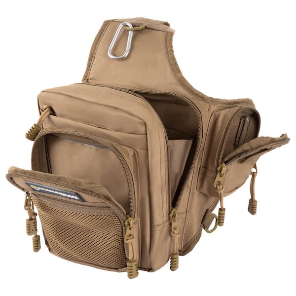 Multi-Functional Fishing Bag Single Shoulder Crossbody Bag Waist Pack Lures  Gear Storage Bag Chest Bag, Gift For Father