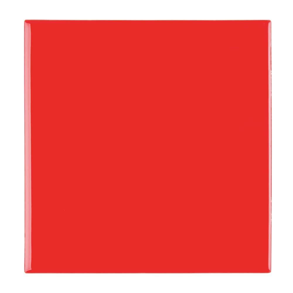 Restore Red 6 in. x 6 in. Glazed Ceramic Wall Tile (12.5 sq. ft / Case)