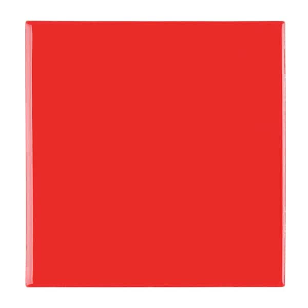 Daltile Restore Red 6 in. x 6 in. Glazed Ceramic Wall Tile (12.5 sq. ft / Case)