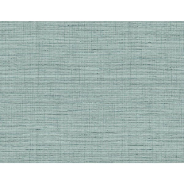 A-Street Prints Salamander Light Blue Woven Vinyl Non-Pasted Textured Repositionable Wallpaper