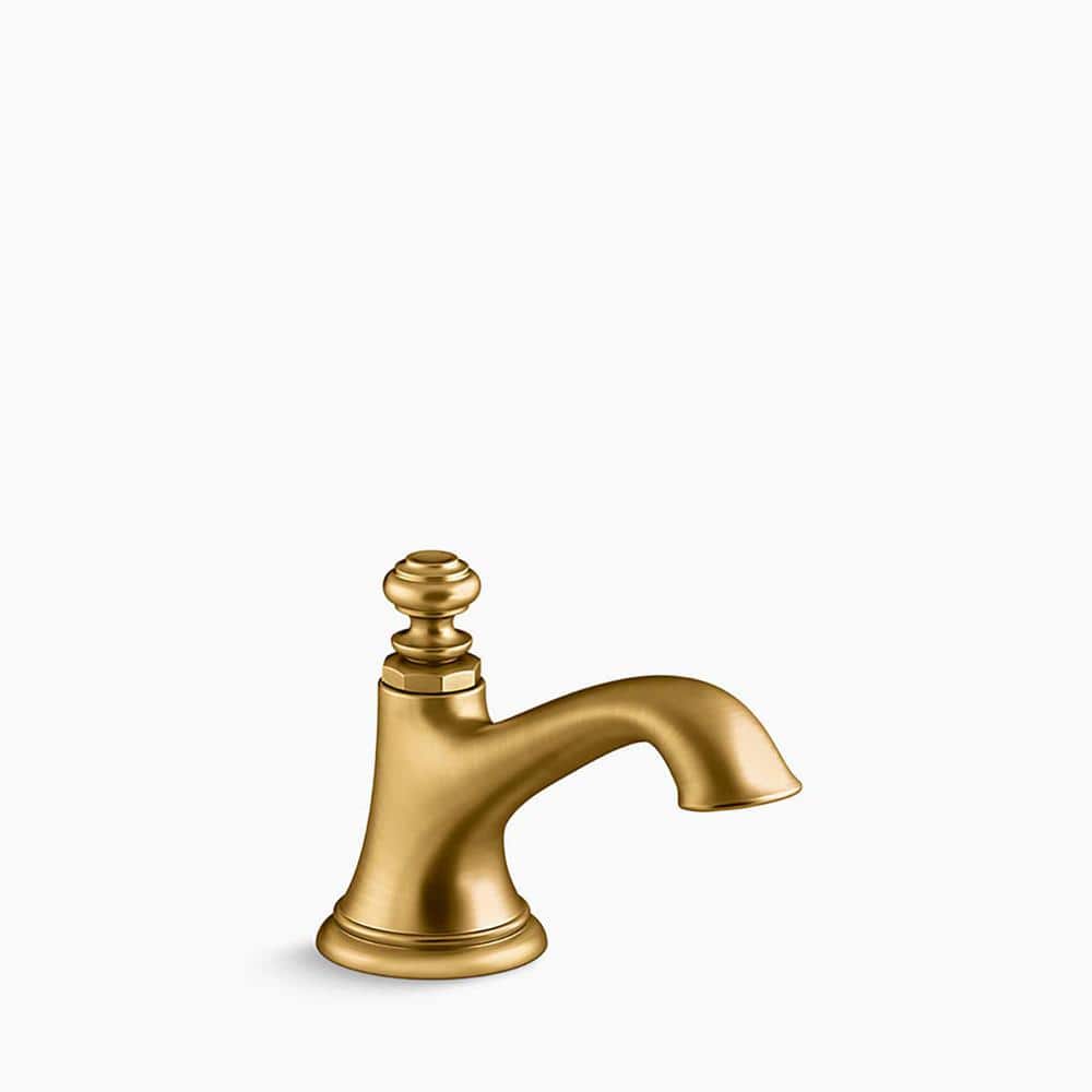 KOHLER Artifacts 1.2 GPM Bathroom Sink Faucet Spout with Bell Design in