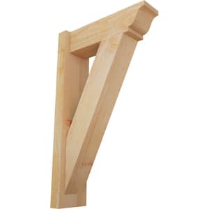 6 in. x 30 in. x 18 in. Douglas Fir Traditional Rough Sawn Outlooker