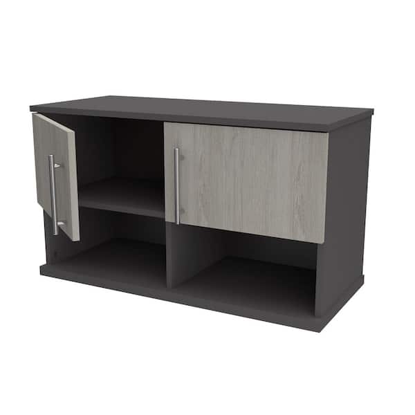 KRATOS 31.5 in. W x 18.11 in. H x 13.78 in. D Garage Storage Freestanding Cabinet in Chantilly/Dark Gray