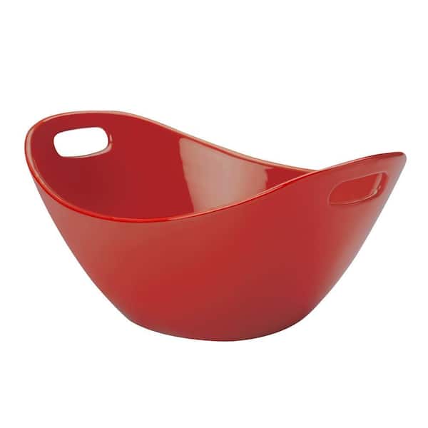Rachael Ray 15 in. Salad Bowl in Red