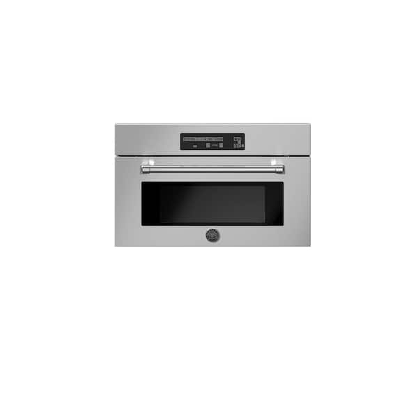 Bertazzoni Master 30 in. Single Electric Convection Wall Oven and Microwave Combo in Stainless Steel MAST30SOEX The Home Depot