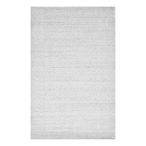 Peyton Contemporary Modern Alabaster 8 ft. x 10 ft. Hand-Knotted Area Rug