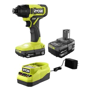 ONE+ 18V Cordless Impact Driver Kit with (1) 4.0 Battery, (1) 2.0 Battery and charger