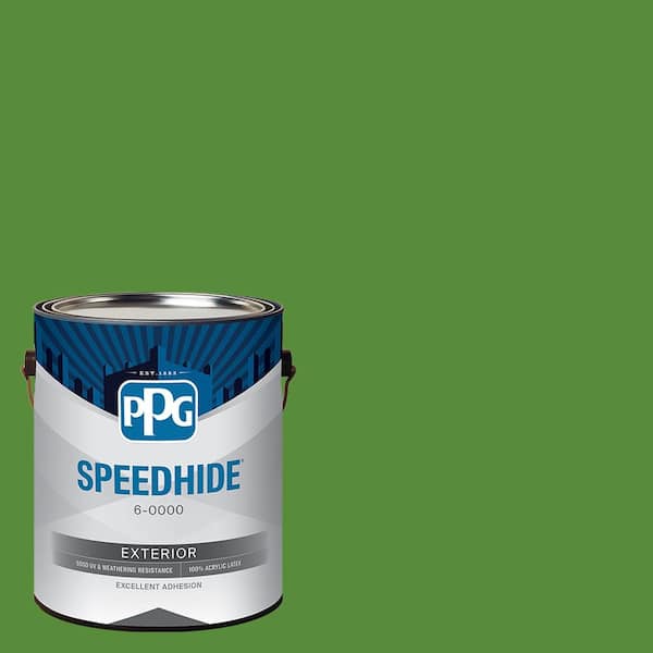 1 gal. PPG1223-7 Antique Green Satin Exterior Paint