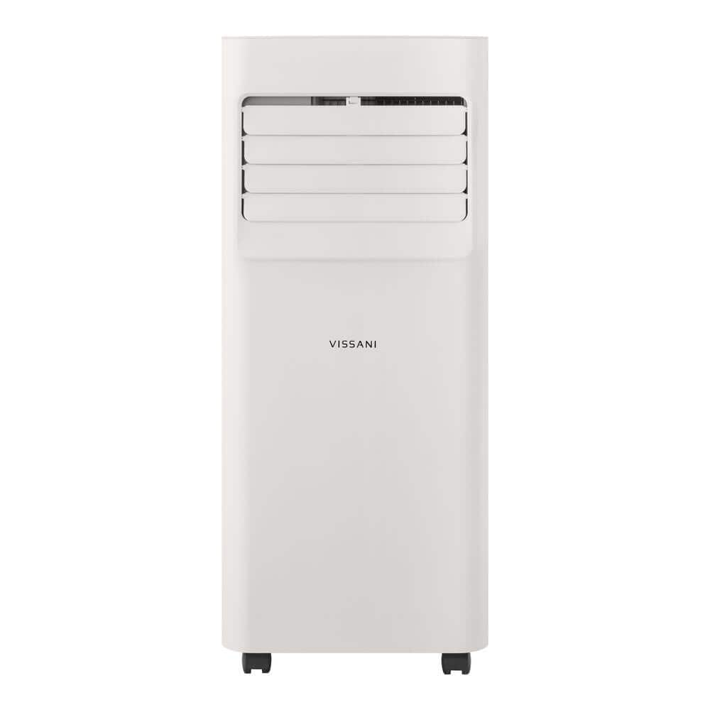 5,000 BTU 115-Volt Portable Air Conditioner for 150 sq. ft. Rooms with Dehumidifier and Remote in White