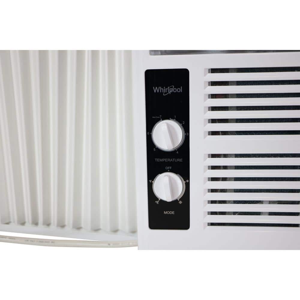 Whirlpool 5000 BTU White Window Air Conditioner