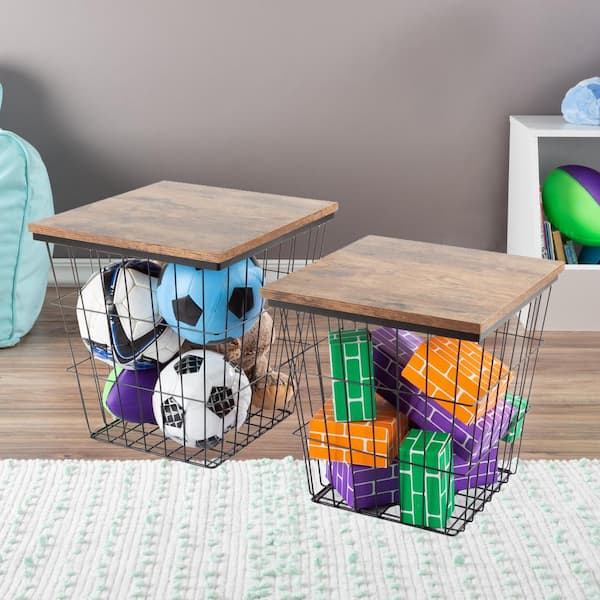 Nesting end tables with storage sales