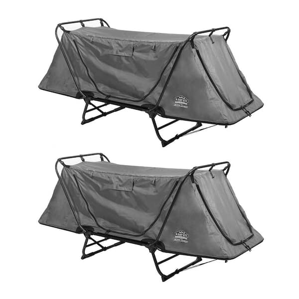 Kamp-Rite 84 in. Polyester Original Portable Versatile Cot, Chair, and Tent, Easy Setup (2-Pack)