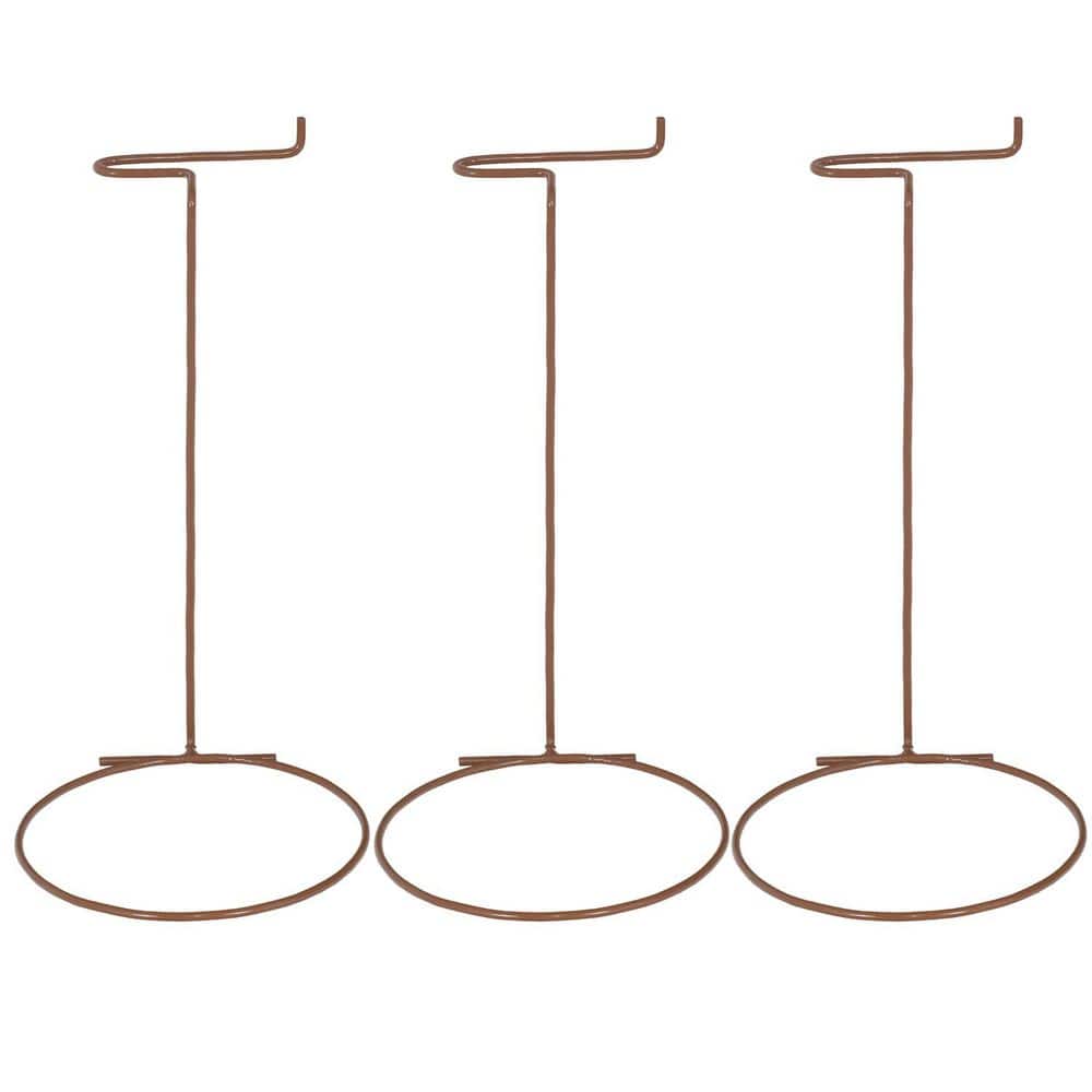 Set of 3 Metal Long Fence Pot Hanger-Medium price history on PriceWatchPro