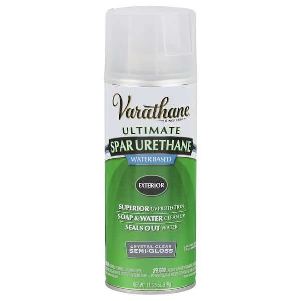 Varathane 11.25 oz. Clear Semi-Gloss Spar Urethane Spray Paint (6-Pack)
