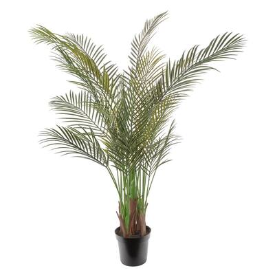 Artificial 59  in. Areca Palm Indoor and Outdoor Plants