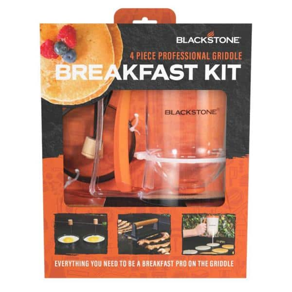 Blackstone 4126 Griddle More Trio Breakfast Lunch & Dinner All Purpose  Seasoning Set for Sausage, Eggs, Chicken, Meat, Beef, Burger, Fish,  Poultry, Rub, Marinade – BBQ Grilling Spices Kit, 8.7, Black Breakfast