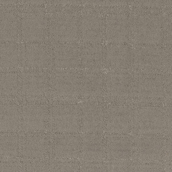 Lifeproof Harrington Color Cadet Gray - 42 oz. SD Polyester Pattern Installed Carpet