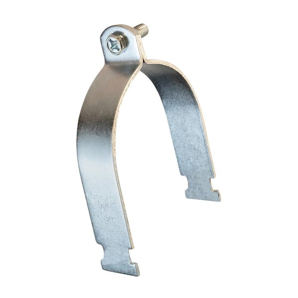 The Plumber's Choice 4 in. Electro Galvanized Steel Strut Clamp