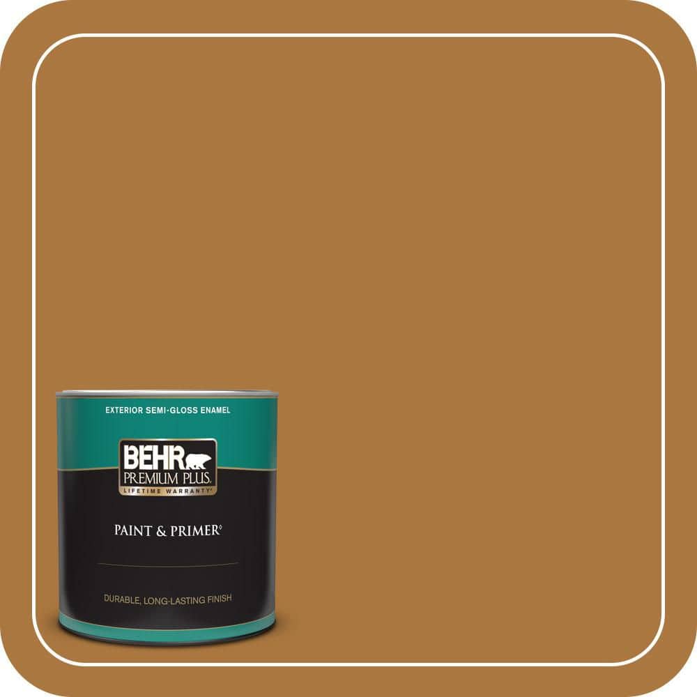 1 qt. #M250-7 Blonde Wood Semi-Gloss Enamel Exterior Paint & Primer price history on PriceWatchPro
