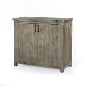 40.5 in. Rowan Gray Sideboard with 2-Doors and a Shelf