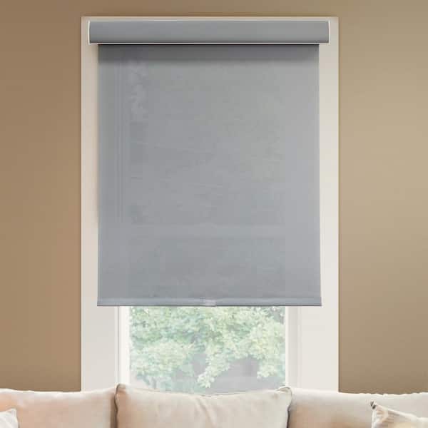 Chicology Deluxe Corldess Pebble Light Filtering Best for Kids Polyester Roller Shade, 66 in. W X 72 in. L