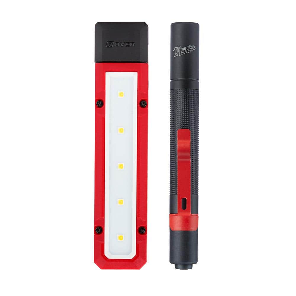 New Snap On 300Lm Rechargeable penlight pocket light 4 colors W/Clip+Magnet 
