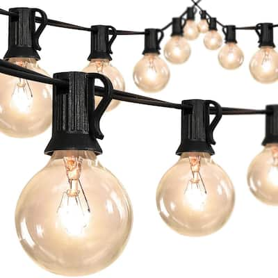 Newhouse Lighting Outdoor 25 ft. Plug-in S14 Edison Bulb String