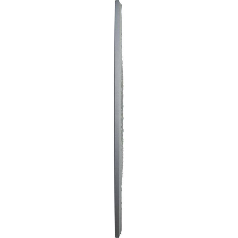Primed White Oakleaf Ceiling Medallion 29.13"