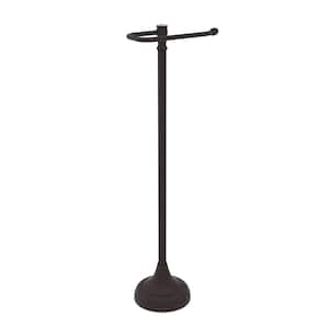 Carolina Crystal Freestanding Euro Style Toilet Paper Holder in Oil Rubbed Bronze