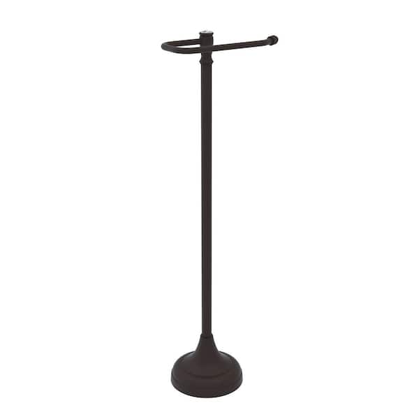 Allied Brass TS-28-BKM Free Standing European Style Toilet Tissue Holder Matte Black