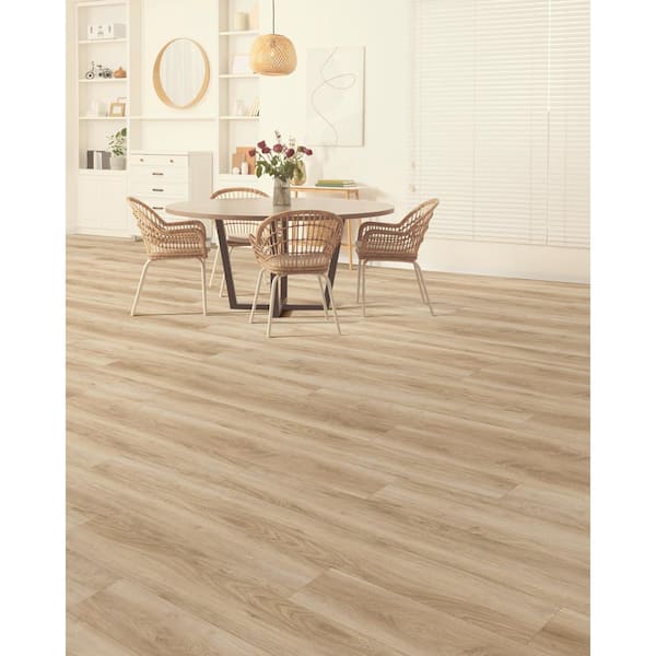 Classy Chic Fancy Fawn 12 MIL x 7 in. x 48 in. Glue Down Waterproof Luxury Vinyl Plank (51.33 sq. ft./Ctn)