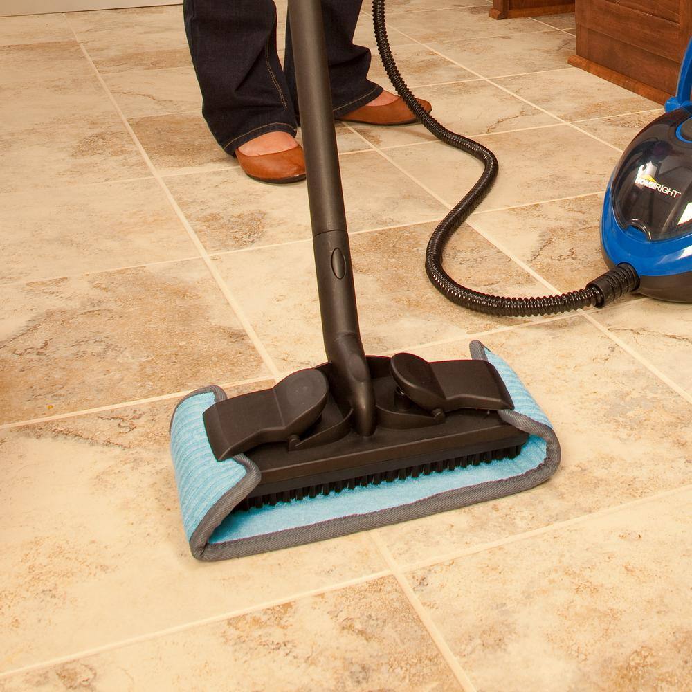Blue Microfiber Steam Mop Cleaning Pad