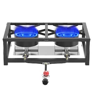 Barton Deluxe Double Portable Infrared Flame Propane Gas Stove