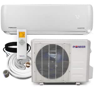 Inverter++ Energy-Star 12,000 BTU 1 Ton Ductless Mini Split 21.5 SEER Wall-Mounted Air Conditioner w/Heat Pump