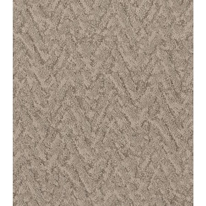 8 in. x 8 in. Texture Carpet Sample - Watercolors I - Color Briar Patch