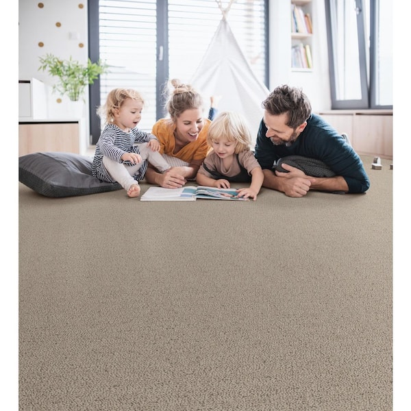Lifeproof Night Owl - Wenge-Beige 12 ft. 42 oz. SD Polyester