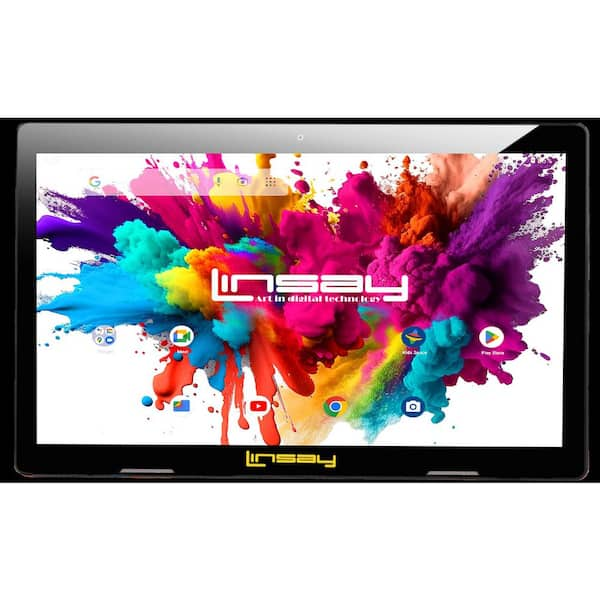 LINSAY 10.1 in. High End Octa Core Tablet 128GB Android 13