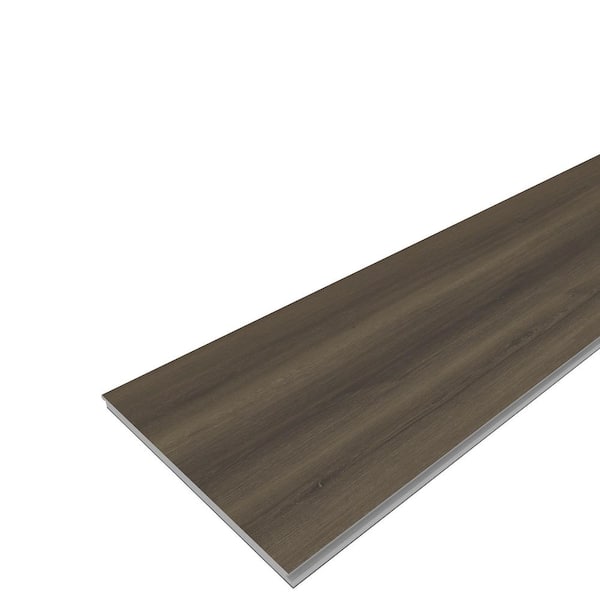 EverLux Basic Hickory 20 MIL x 7.08" W x 48" L Waterproof Click Lock Luxury Vinyl Flooring (23.6 sq. ft. /case)