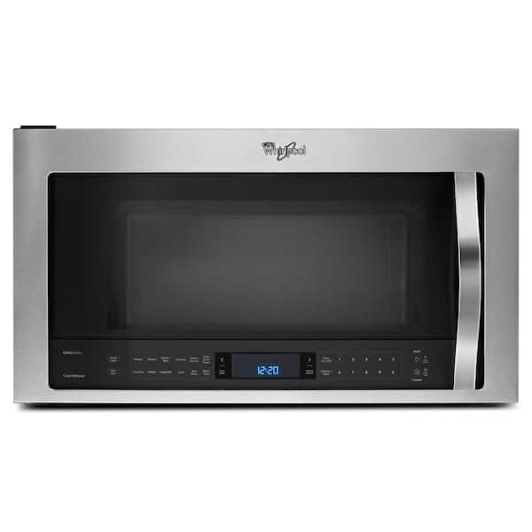 Whirlpool 1.9 cu. ft. Over the Range Convection Microwave in Stainless Steel with Sensor Cooking