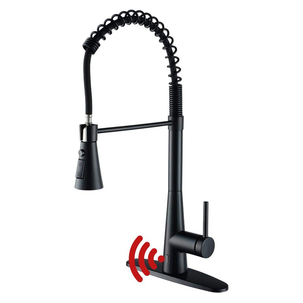 3-Spray Patterns Single Handle Touchless 1.8 GPM Pull Down Sprayer Kitchen 