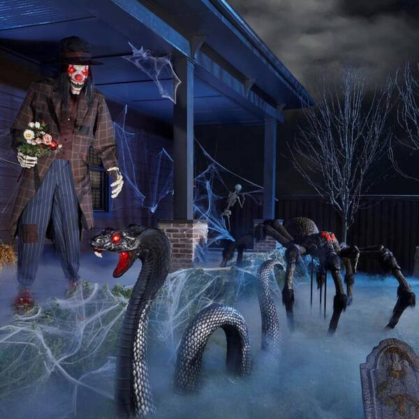 Buy 8 ft. Colossal Graveyard Spider Online at Lowest Price in India