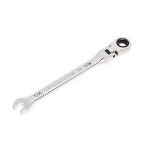 5/16 in. SAE 90-Tooth Flex Head Combination Ratcheting Wrench