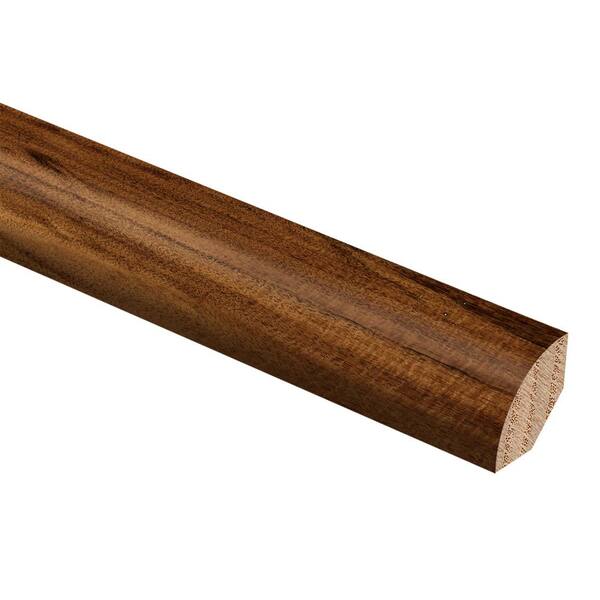 Zamma Hand Scraped Natural Acacia 3/4 in. Thick x 3/4 in. Wide x 94 in. Length Hardwood Quarter Round Molding