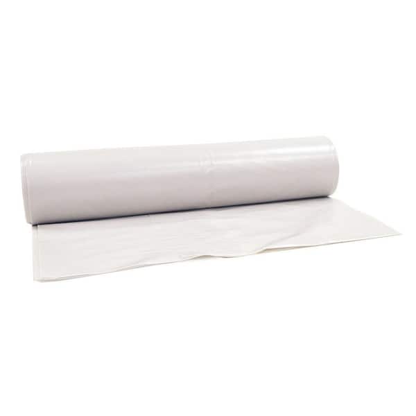 HDX 10 ft. x 100 ft. Clear 4 mil Plastic Sheeting CFHD0410C - The