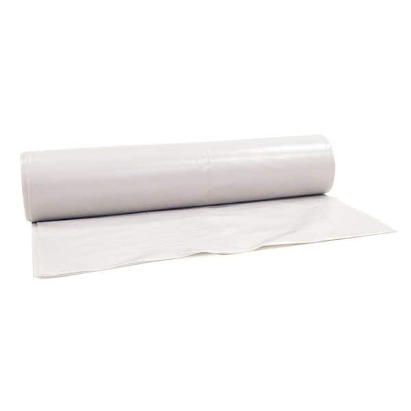 20 ft. x 50 ft. Clear 4 mil Plastic Sheeting