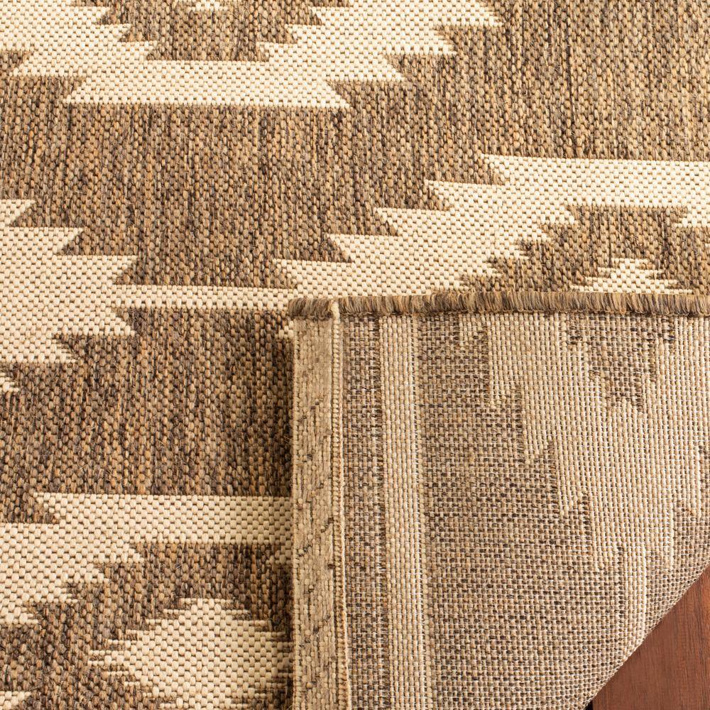 Beach House Cream Beige Synthetic Non-slip Area Rug 2' 2" x 4'