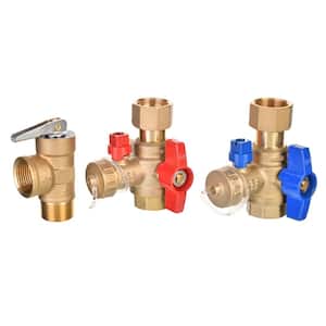 Brass Service Valves for Tankless Water Heaters