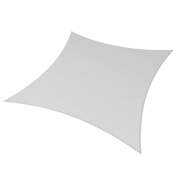 14 ft. x 14 ft. Square Waterproof Sun Shade Sail - Gray
